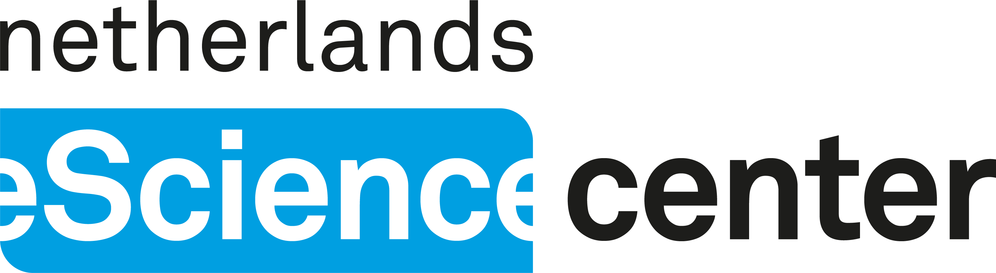 Netherlands eScience Center logo